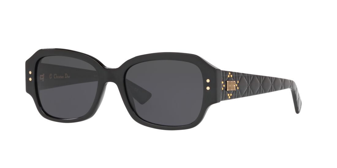 Dior Woman LADYDIORSTUDS5 - Frame color: Black, Lens color: Grey-Black, Size 54-18/140