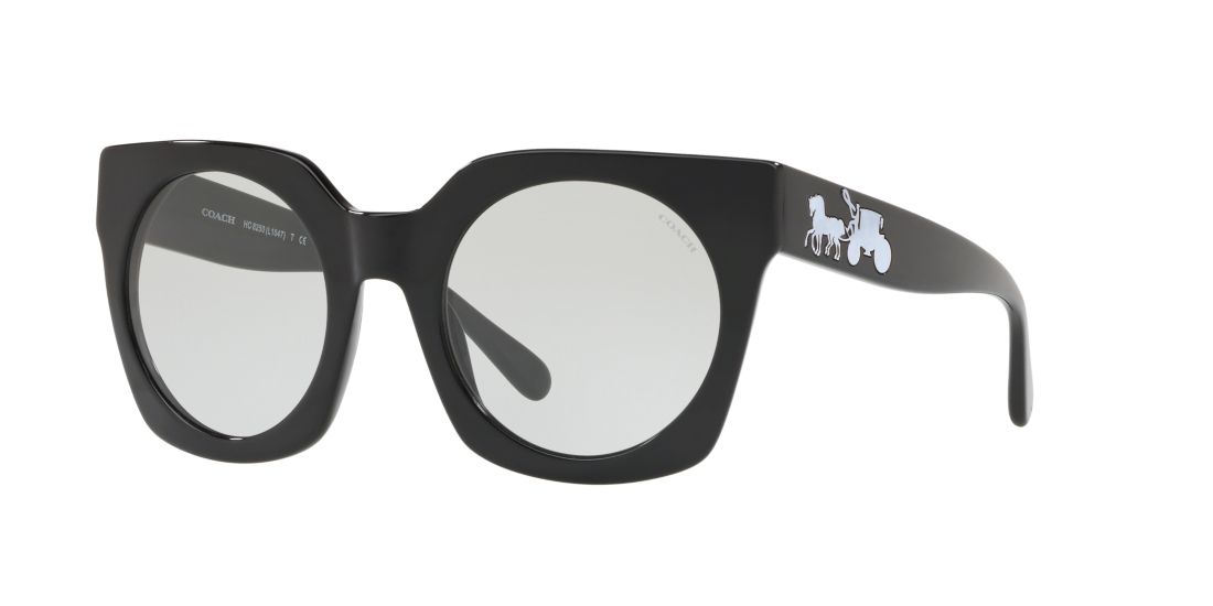 Coach Woman HC8250 - Frame color: Black, Lens color: Grey-Black