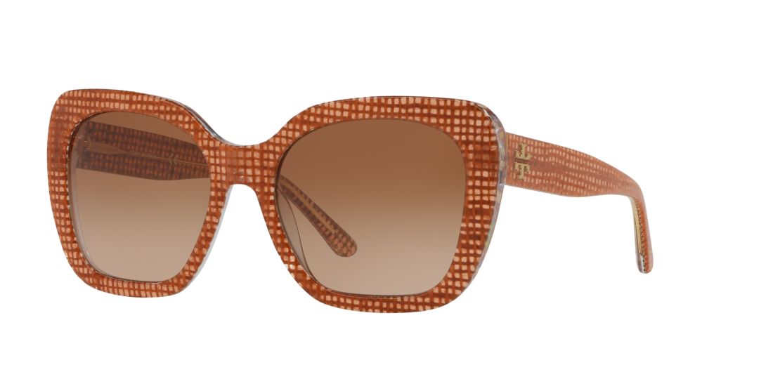 Tory Burch Woman TY7127 - Frame color: Brown, Lens color: Brown Gradient