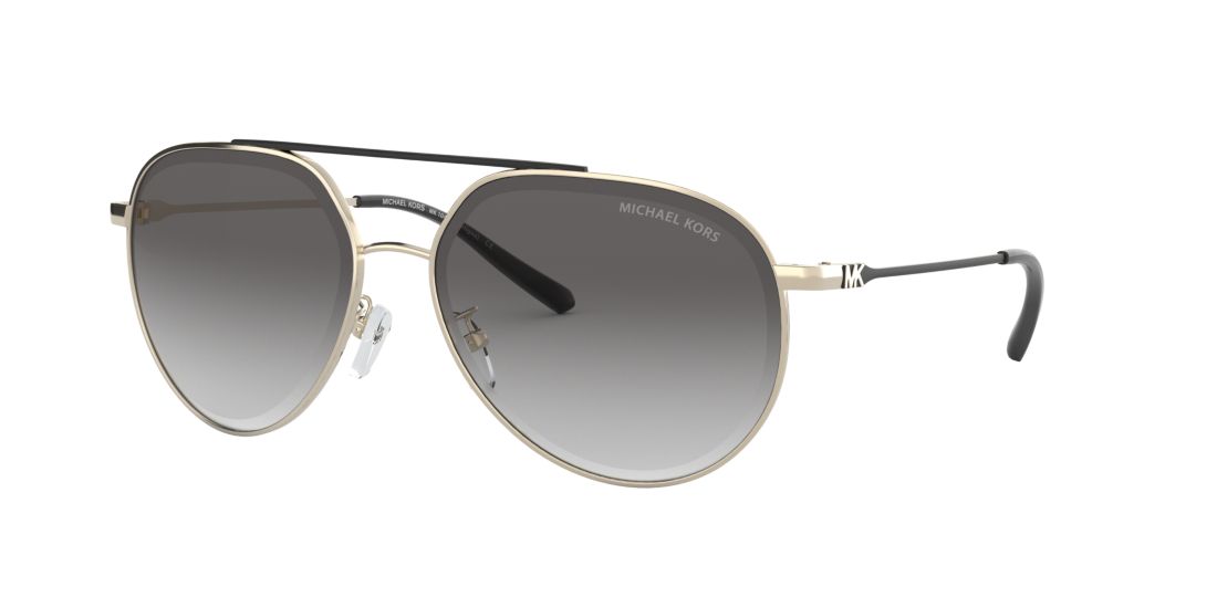 Michael Kors Woman MK1041 ANTIGUA - Frame color: Gold, Lens color: Grey-Black, Size 60-15/135