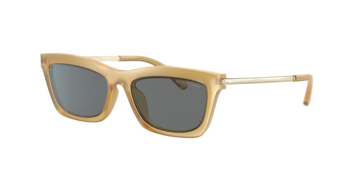 Michael Kors Mk2087u Stowe Rectangle-frame Sunglasses In Grey