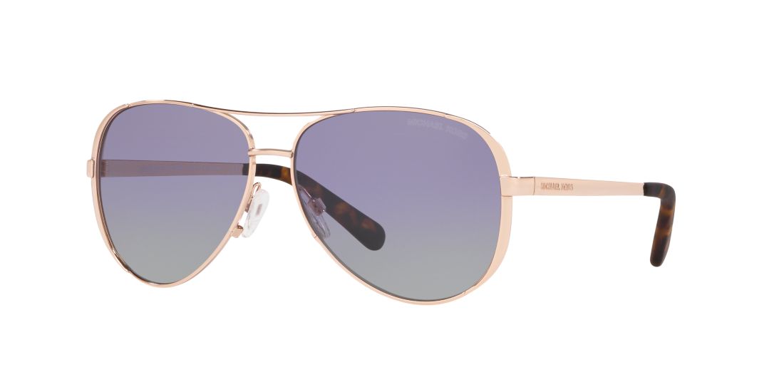 Michael Kors Woman MK5004 CHELSEA - Frame color: Gold, Lens color: Violet, Size 59-13/135