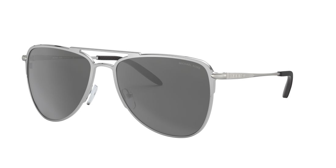 Michael Kors Man MK1049 Dayton - Frame color: Silver, Lens color: Silver, Size 59-17/145