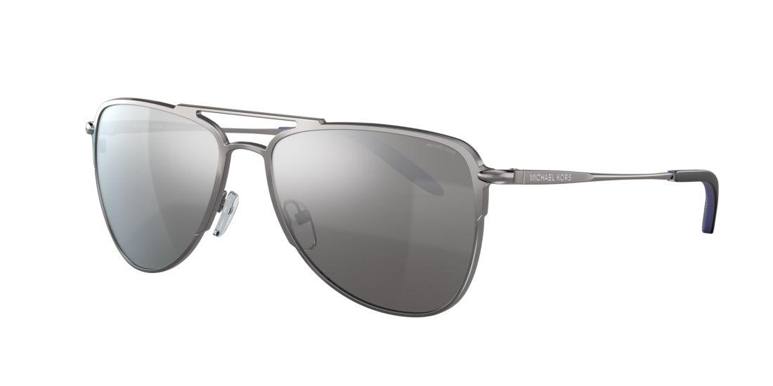 Michael Kors Man MK1049 Dayton - Frame color: Gunmetal, Lens color: Silver, Size 59-17/145