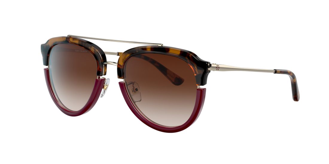 Valentino Woman TY6072 - Frame color: Tortoise, Lens color: Brown Gradient