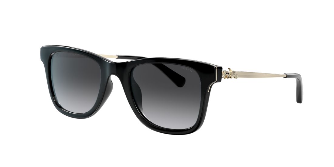 Coach Woman HC8279U - Frame color: Black, Lens color: Grey-Black