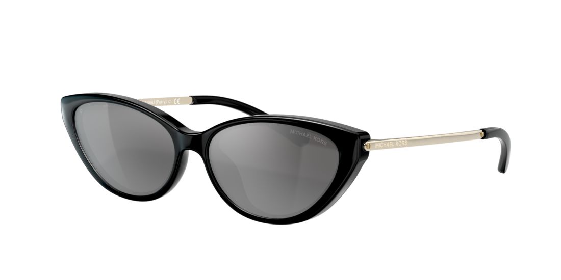 Michael Kors Woman MK2109U Perry - Frame color: Black, Lens color: Silver