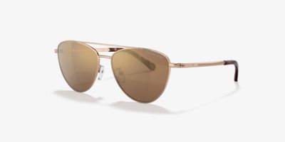 michael kors pink gold sunglasses