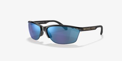 michael kors sunglasses blue mirror