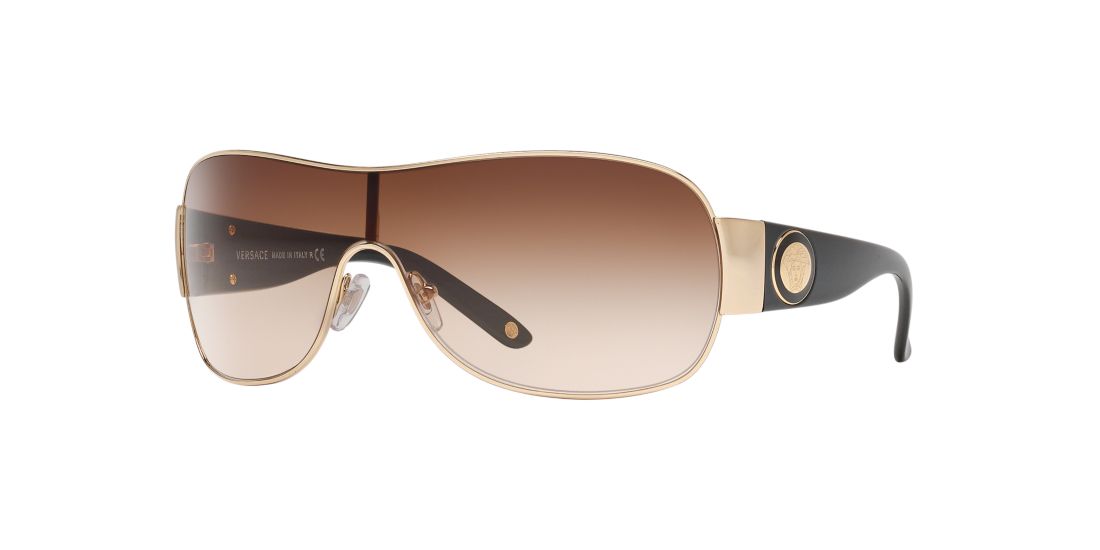 Versace Woman VE2101 - Frame color: Gold, Lens color: Brown, Size 01-36/120