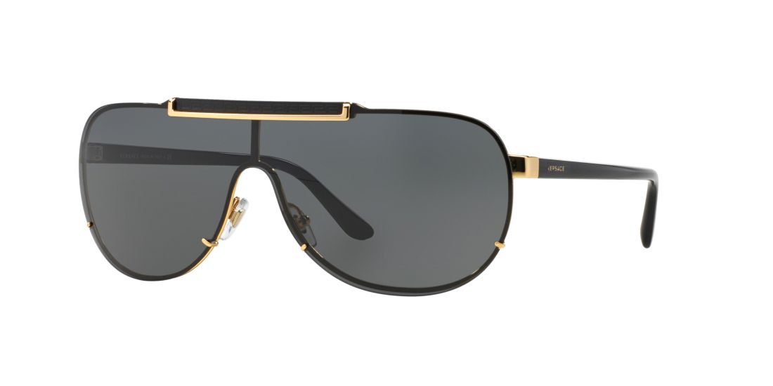 Versace Man VE2140 - Frame color: Gold, Lens color: Grey-Black, Size 01-40/135