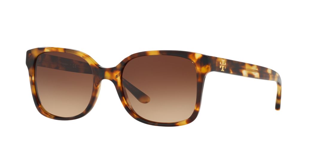 Tory Burch Woman TY7103 - Frame color: Tortoise, Lens color: Brown Gradient