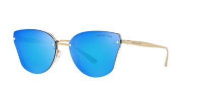 michael kors blue aviator sunglasses