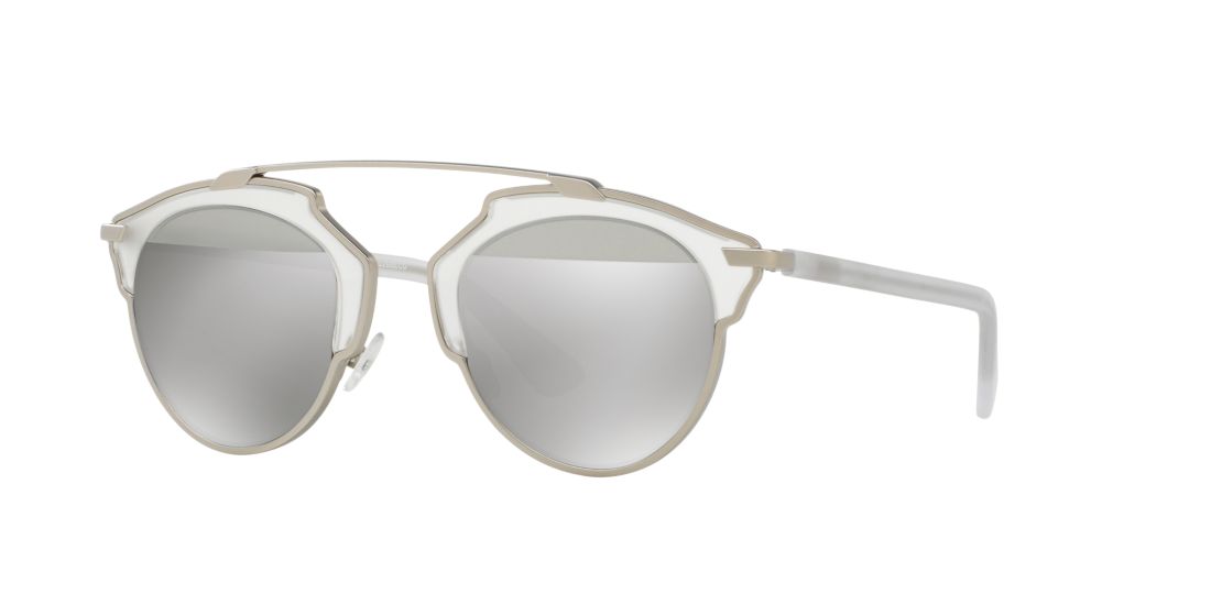 Dior Woman DIORSOREAL - Frame color: Silver, Lens color: Silver, Size 48-22/140