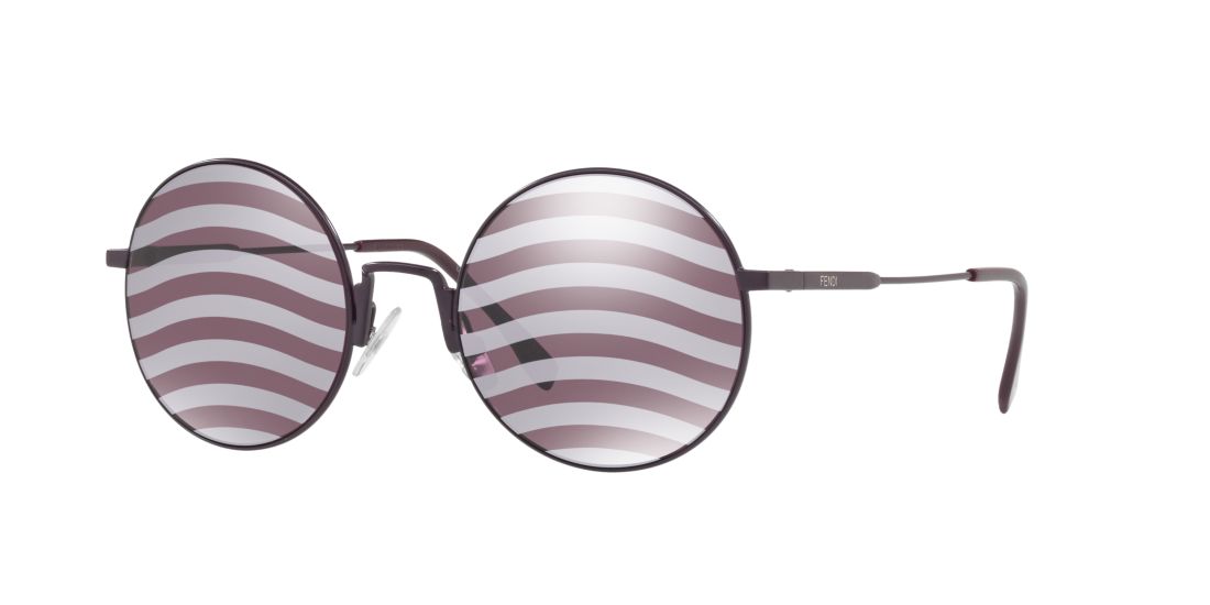 Fendi Woman FN000346 - Frame color: Purple, Lens color: Violet, Size 53-22/135