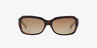 Ralph RA5049 54 Brown & Tortoise Polarized Sunglasses | Sunglass Hut USA