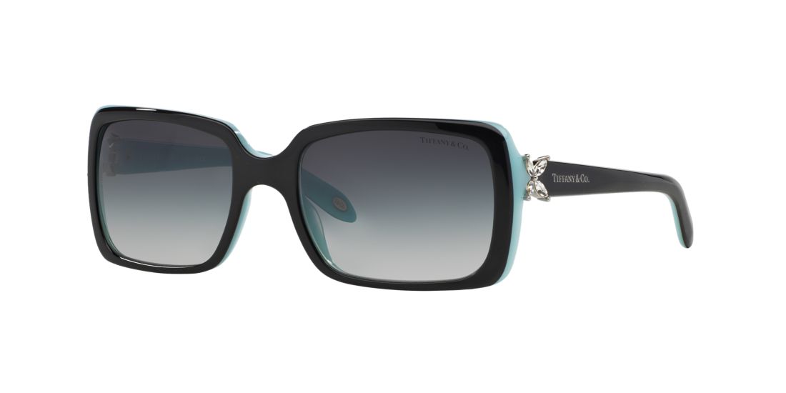 Shop Tiffany & Co . Woman Sunglass Tf4047b In Grey Gradient