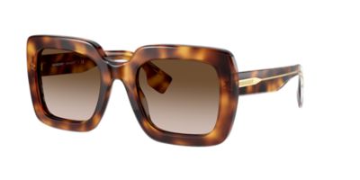 Burberry BE4284 52 Brown & Tortoise Sunglasses | Sunglass Hut USA