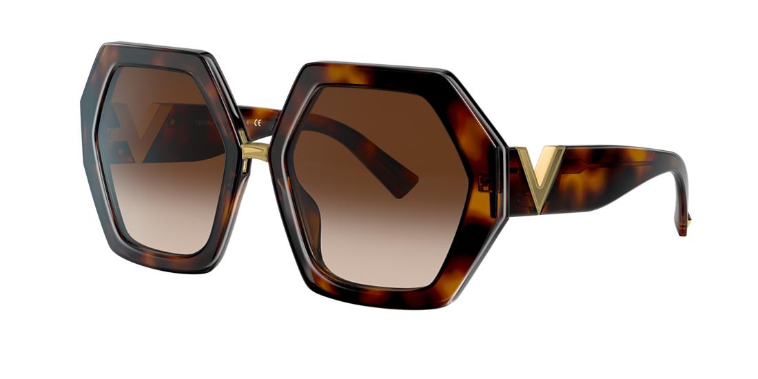 Valentino Woman VA4053 - Frame color: Brown, Lens color: Brown, Size 57-20/140 Valentino Woman VA4053 - Frame color: Brown, Lens color: Brown, Size 57-20/140