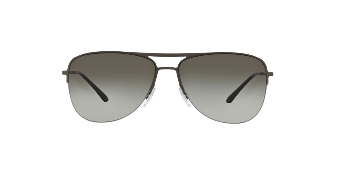 Giorgio Armani AR6007 59 Green & Gunmetal Matte Sunglasses | Sunglass ...