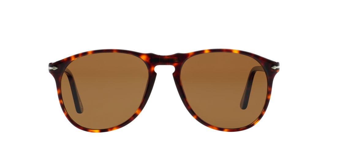 Persol PO9649S 55 Brown & Tortoise Polarized Sunglasses | Sunglass Hut USA