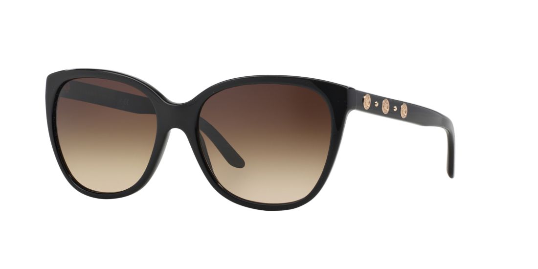 Versace Woman VE4281 - Frame color: Black, Lens color: Brown, Size 57-17/140