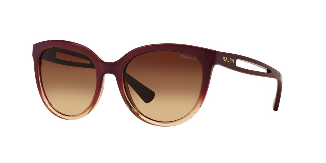 Ralph Woman RA5204 - Frame color: Violet, Lens color: Brown Gradient, Size FA-LS/135