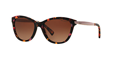Ralph RA5201 54 Brown & Tortoise Polarized Sunglasses | Sunglass Hut USA
