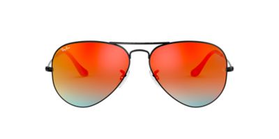 ray ban aviator orange
