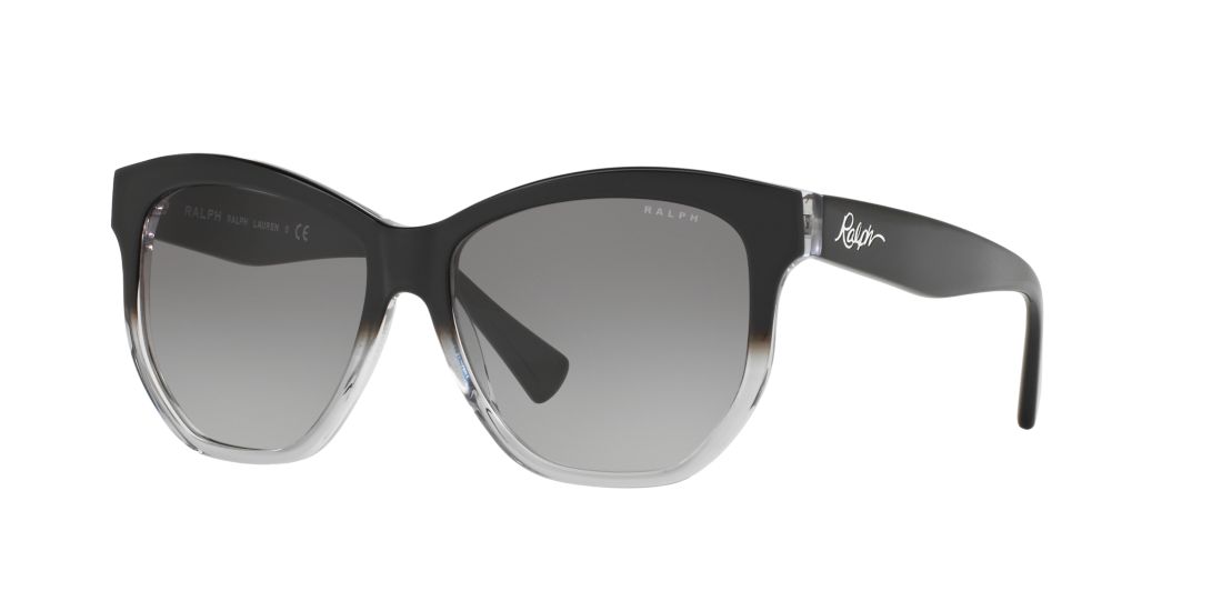 Ralph Woman RA5219 - Frame color: Black, Lens color: Grey-Black, Size 56-15/135