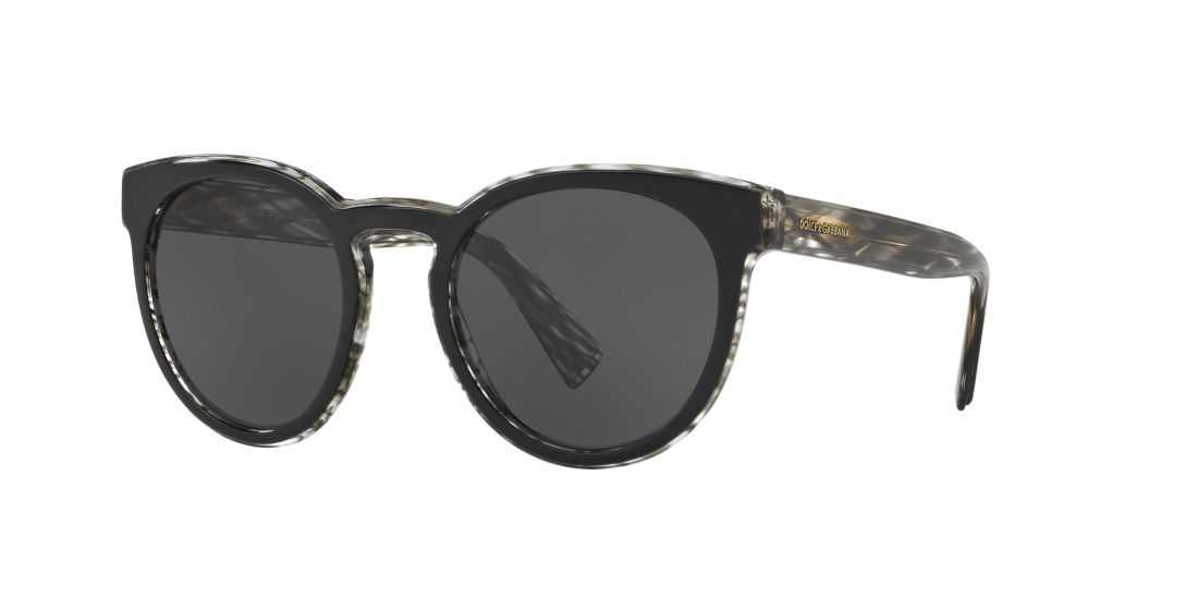 Dolce And Gabbana Man DG4285 - Frame color: Black, Lens color: Grey-Black, Size 51-21/140