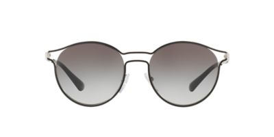 Prada PR 62SS 53 Grey-Black & Black Sunglasses | Sunglass Hut USA