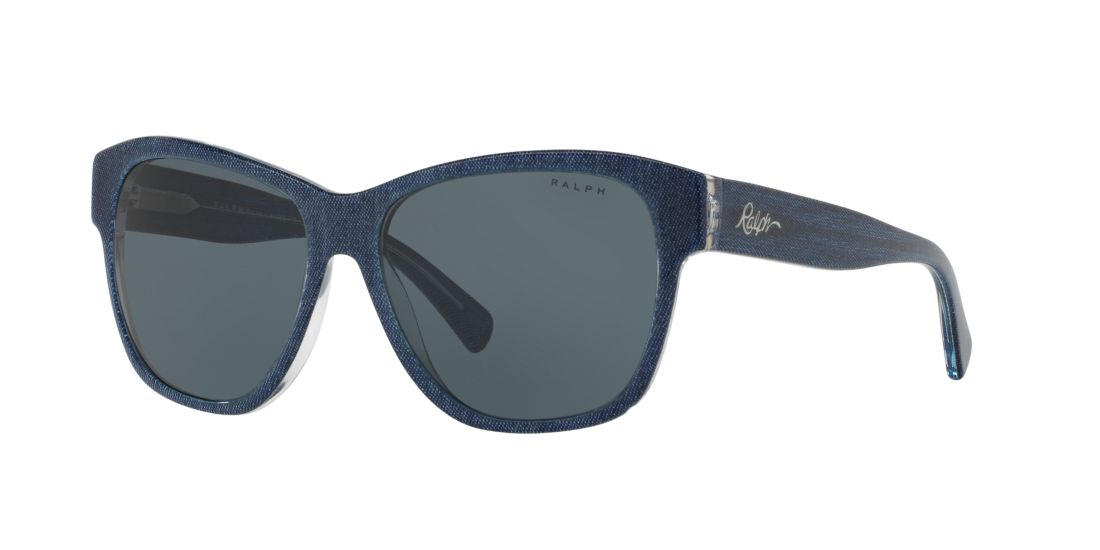 Ralph Woman RA5226 - Frame color: Blue, Lens color: Grey-Black, Size 56-15/140