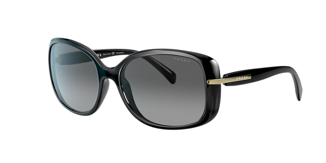 Prada Woman PR 08OS - Frame color: Black, Lens color: Grey-Black, Size 57-17/130 Prada Woman PR 08OS - Frame color: Black, Lens color: Grey-Black, Size 57-17/130