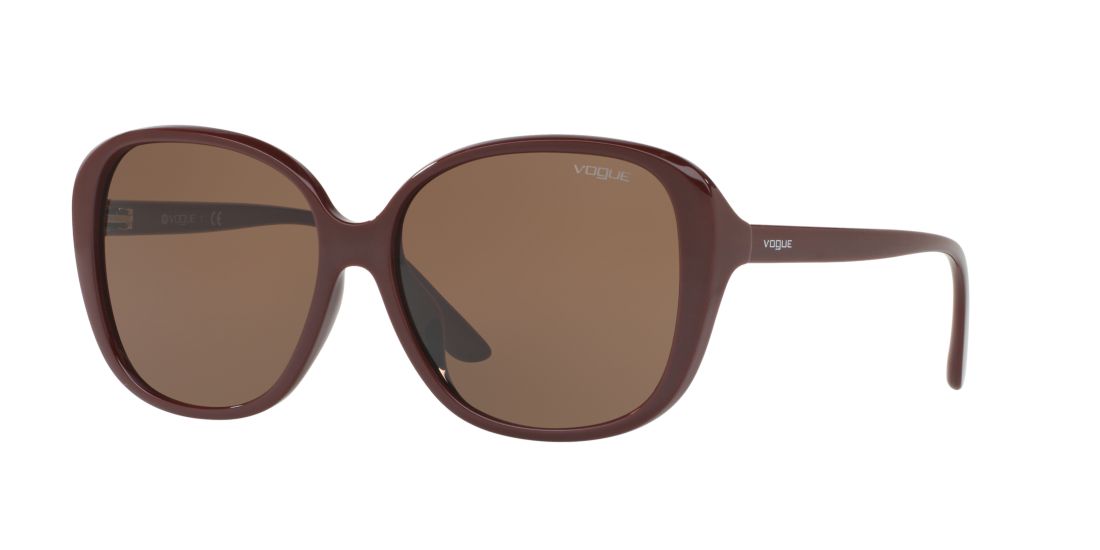 Vogue Eyewear Woman VO5114SD - Frame color: Bordeaux, Lens color: Brown, Size 59-15/142