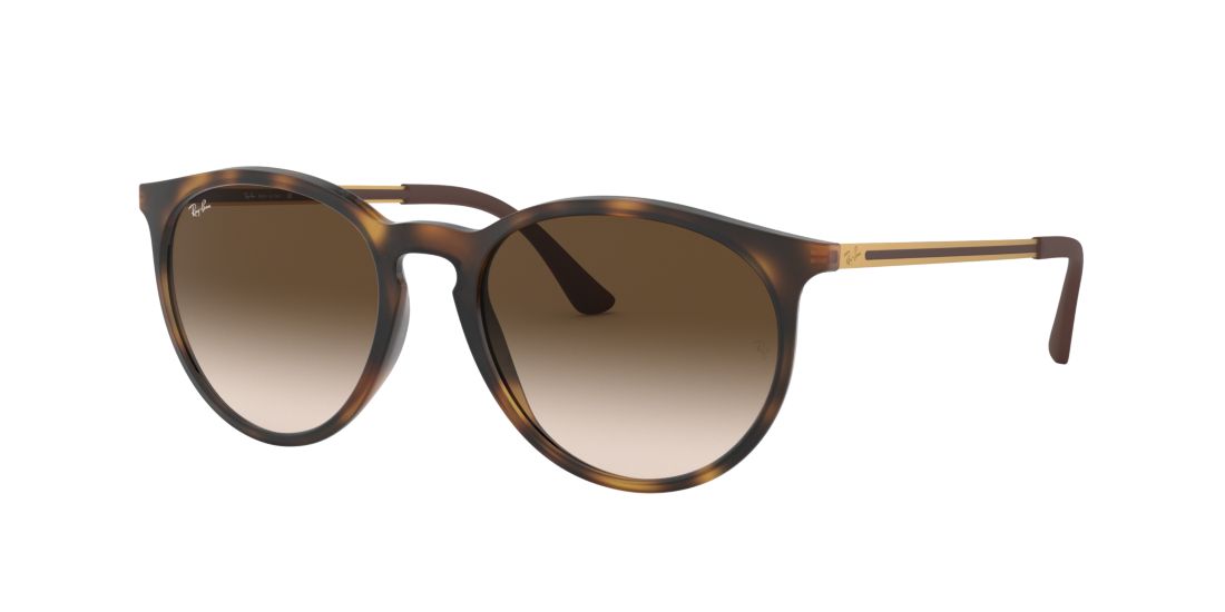 Ray Ban Unisex RB4274 - Frame color: Tortoise, Lens color: Brown Gradient, Size 53-18/145