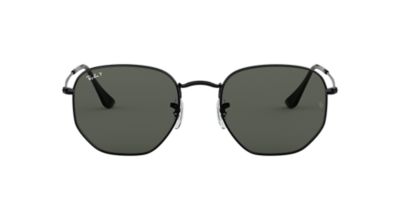 ray ban hexagonal plata