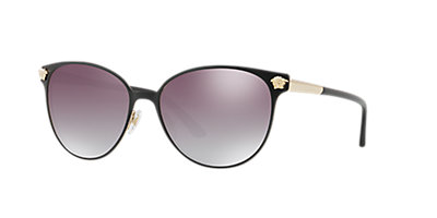 Versace VE2168 57 Grey-Black & Black Polarized Sunglasses | Sunglass ...