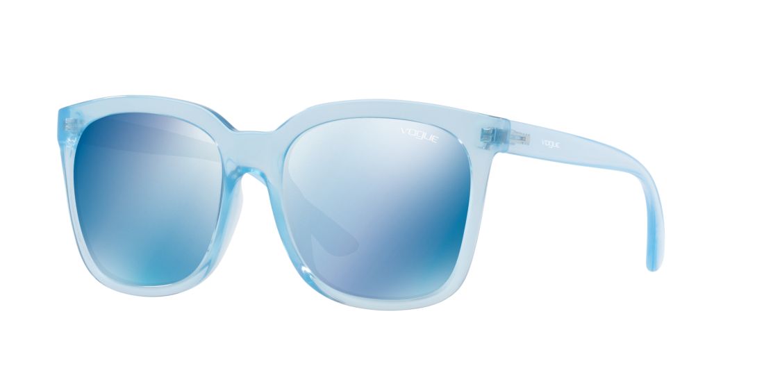 Vogue Eyewear Woman VO5068SD - Frame color: Blue, Lens color: Blue, Size 57-18/145