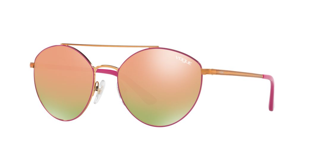 Vogue Eyewear Woman VO4023S - Frame color: Bronze-Copper, Lens color: Gold, Size 56-18/135