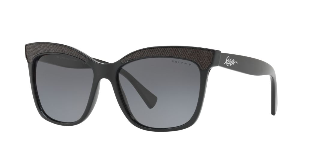 Ralph Woman RA5235 - Frame color: Black, Lens color: Grey-Black, Size 56-16/140