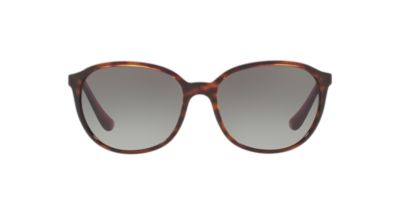Sunglass Hut Collection HU2003 55 GreyBlack & Tortoise Sunglasses