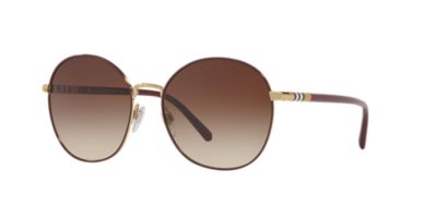 burberry sunglasses gold