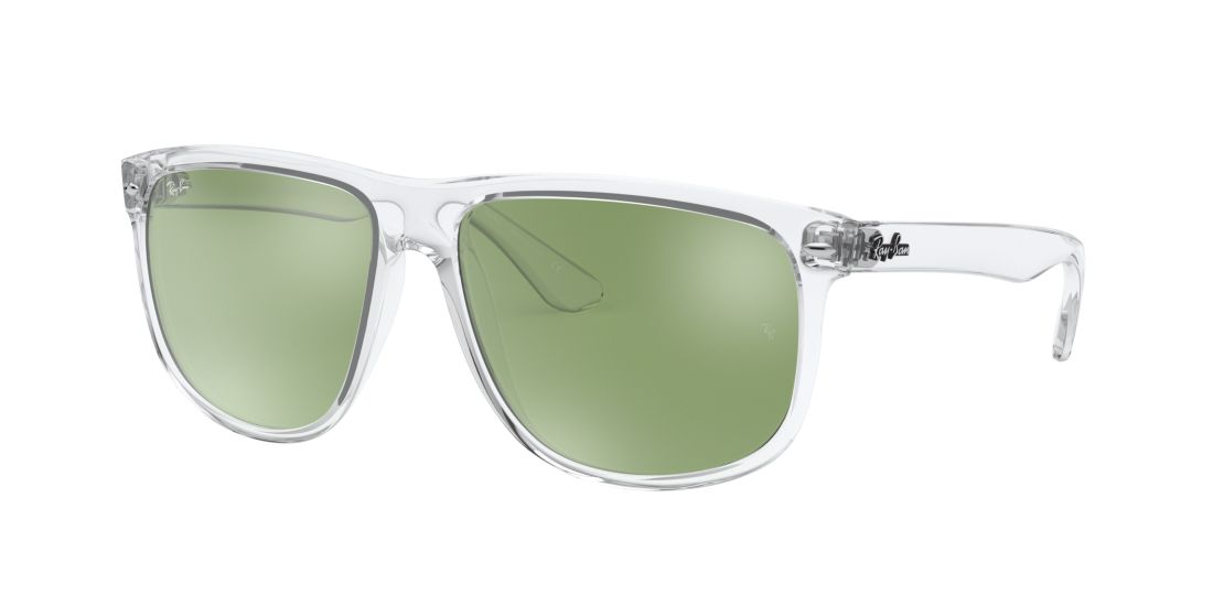 Ray Ban Man RB4147 - Frame color: Transparent, Lens color: Green, Size 60-15/145