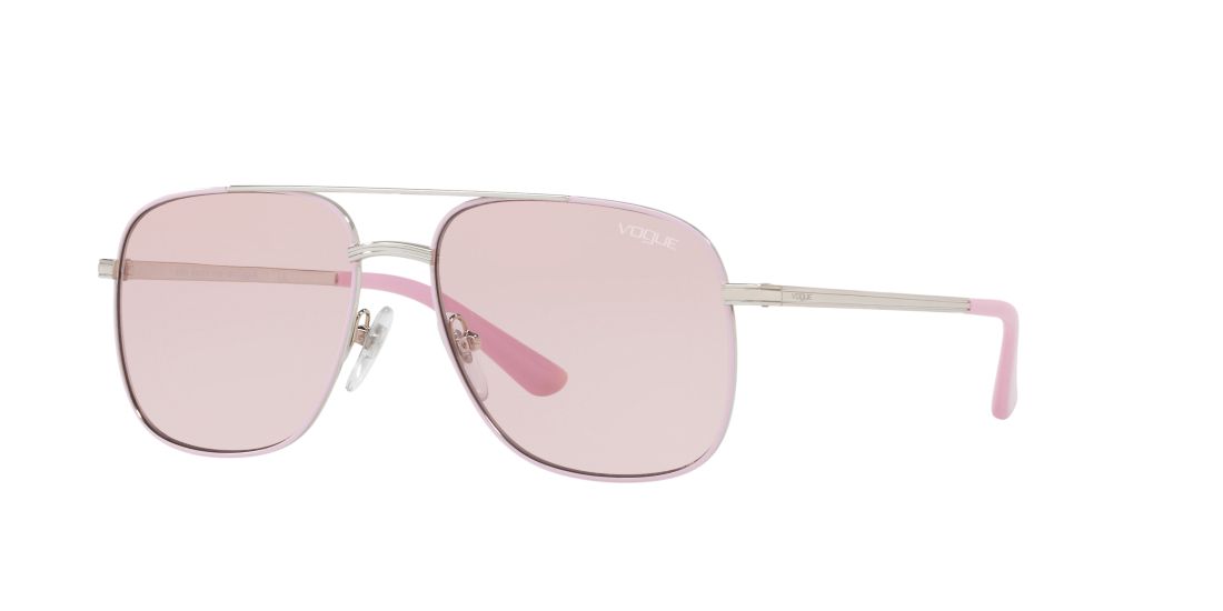 Vogue Eyewear Woman VO4083S - Frame color: Pink, Lens color: Pink, Size 55-16/135