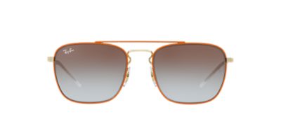 Ray-Ban RB3588 55 Brown Gradient & Orange Sunglasses | Sunglass Hut USA