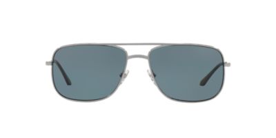 Sunglass Hut Collection HU1004 59 Blue & Gunmetal Polarized Sunglasses ...