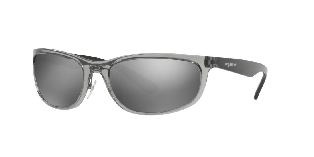 Sunglass Hut Collection Man HU2008 - Frame color: Grey, Lens color: Grey-Black, Size 62-19/135