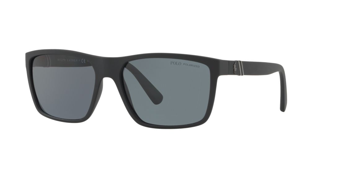 Polo Ralph Lauren Man PH4133 - Frame color: Black, Lens color: Grey-Black, Size 59-17/145