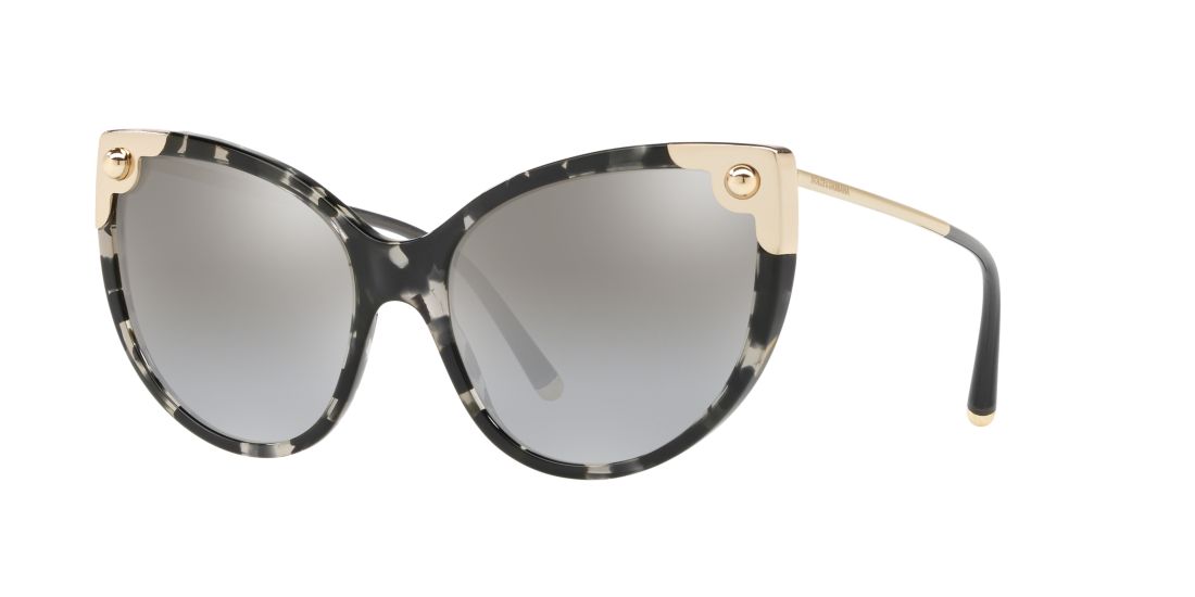 Dolce And Gabbana Woman DG4337 - Frame color: Black, Lens color: Silver, Size 60-18/140